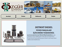 Tablet Screenshot of ozguris.com.tr